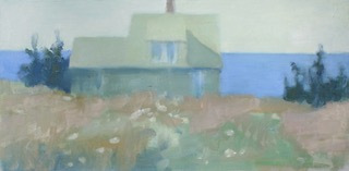 Luckey, Ariane, "Finally Here", Oil on Canvas, $1,500, 12x22"