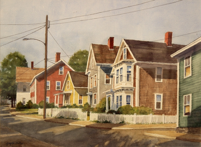 Asher New England Street Scene