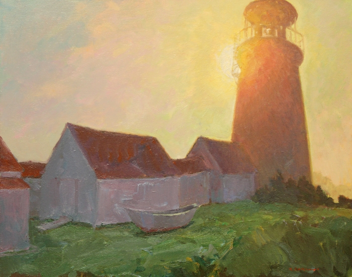 Daskam Morning Monhegan Lighthouse