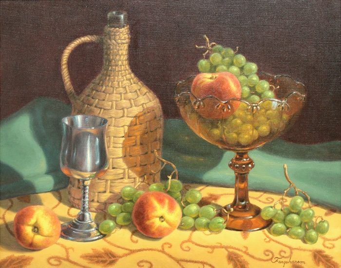 Farquharson Pewter Chalice with Fruit