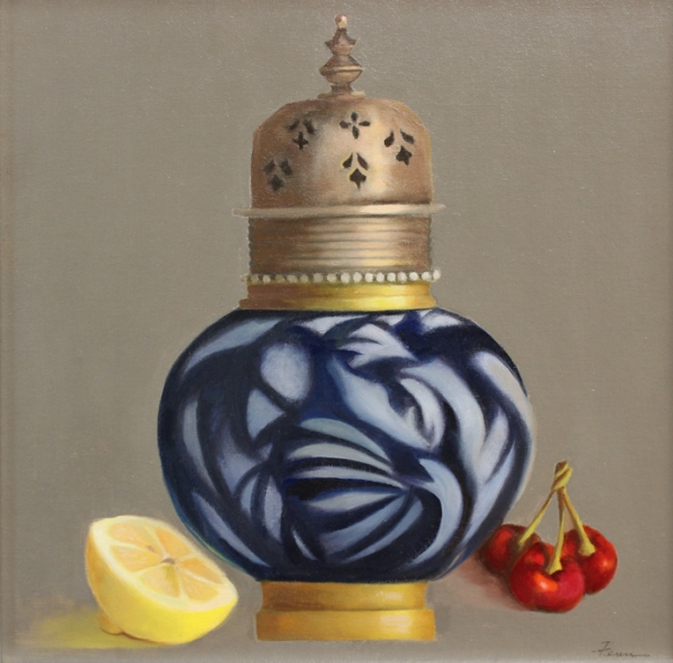 Fenn Blue and White Shaker