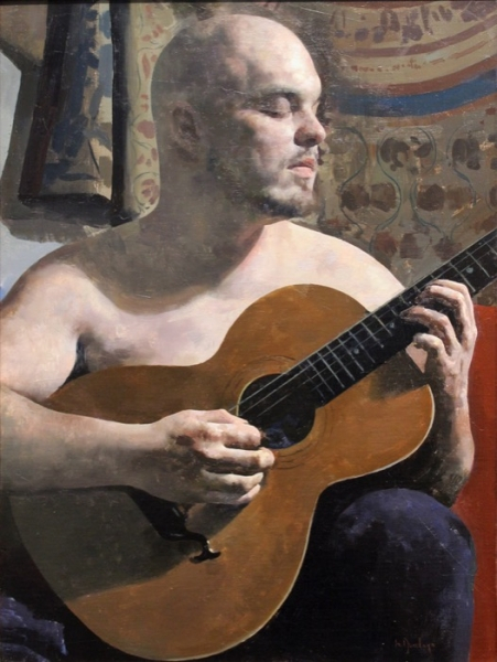 Dunlap Man with Guitar