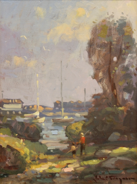 TraynorCJohnWatchHillHarborThroughtheTrees