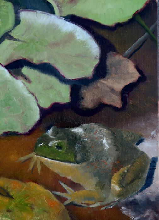 Frieswick_Carol_FrogPond_oil_7x5_100