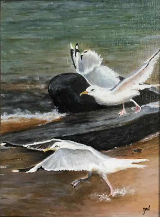 LaGrange_Gerald_TakingFlight_oil_12x9_375