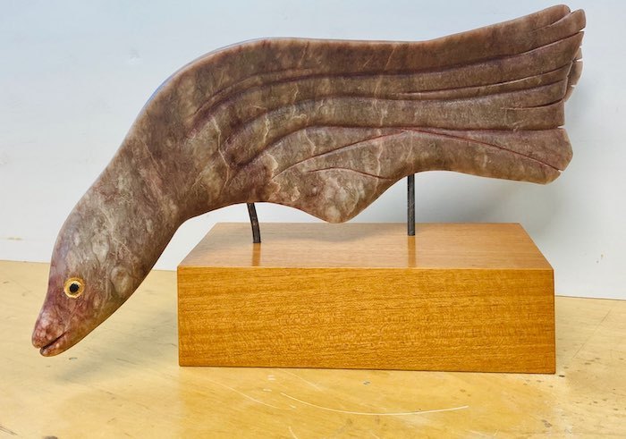 Violante_Frances_PrehistoricSeaSerpent_naturalstone_11x7x18_900