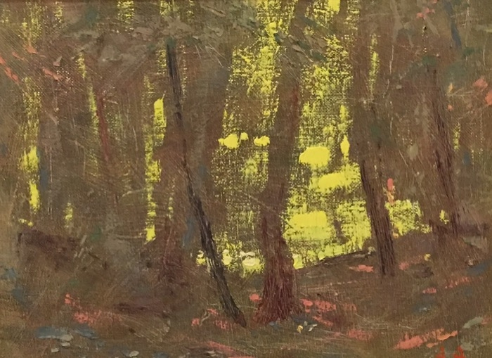 Anisimov Light in the Woods oil