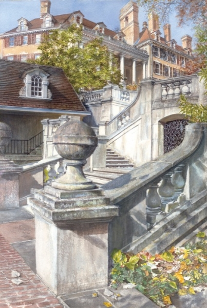 Bechtel Memories of Infinitude watercolor