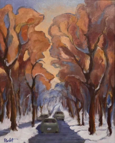 Corbett October Snowfest oil