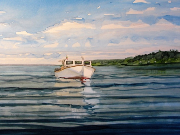 Kelbaugh Summer Day, Niantic River