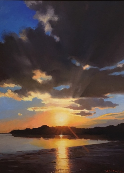 Miller Last Rays of the Day oil