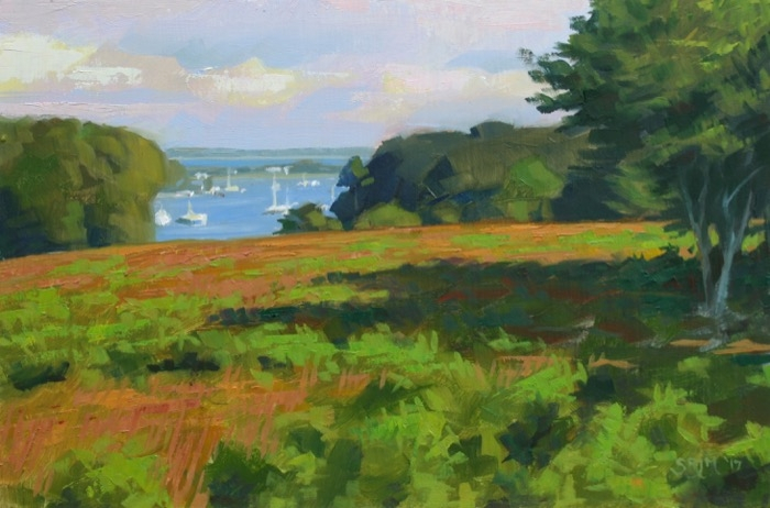 Murtha, SeaView of Lake Tashmoo oil
