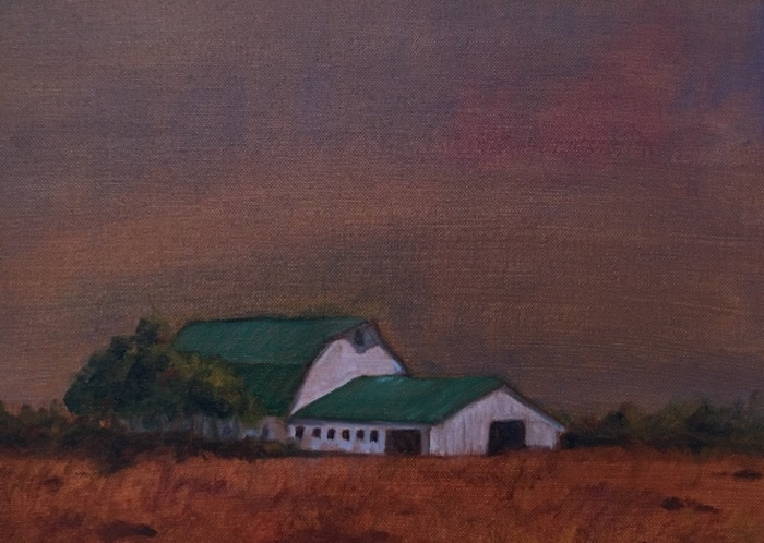 Oxenhorn White Barn oil