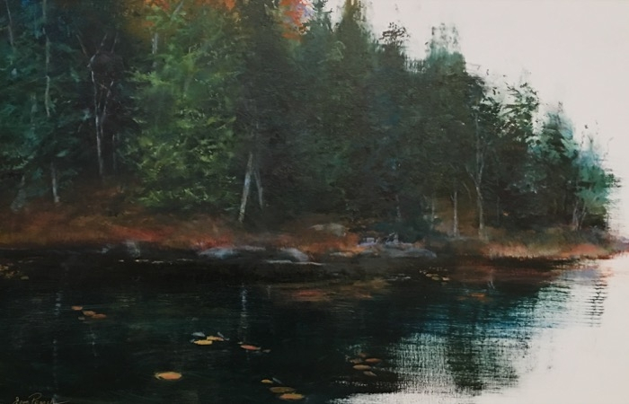 Poarch Forest Edge - November oil