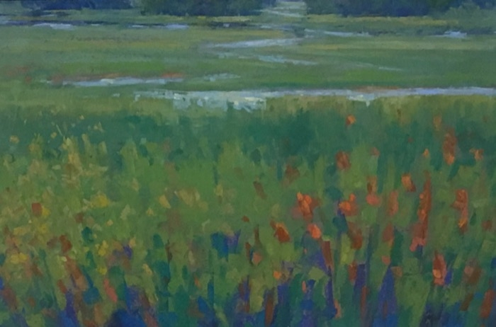 Rogers Cattails and Tidal Stream