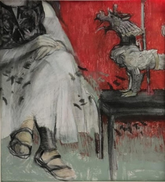 Romanowski The Guardian mixed medium