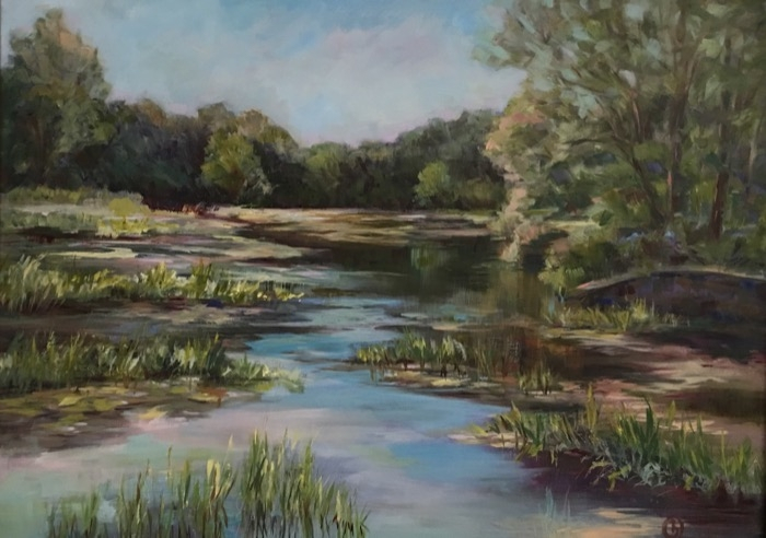 Rossitto Summer by the Stream oil