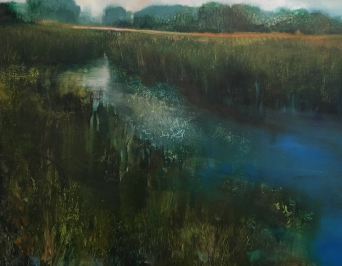 Russell Fractals in Nature oil