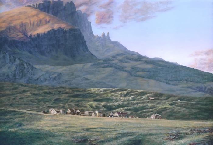 Swec Remote Village acrylic