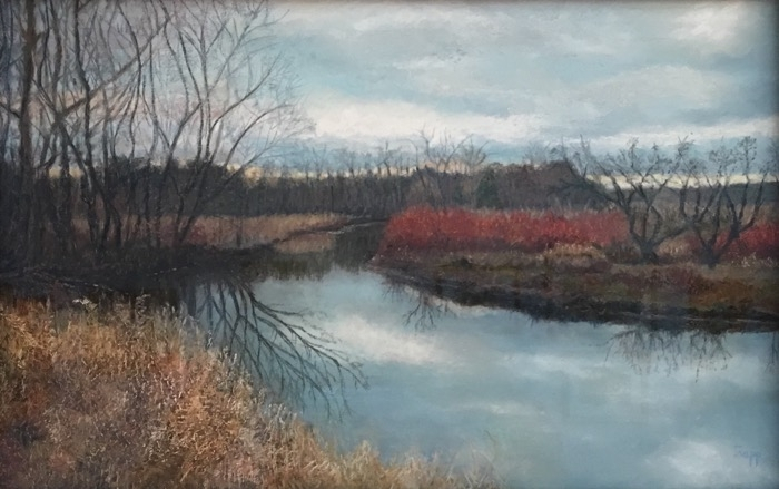 Trapp Autumn Reflections pastel