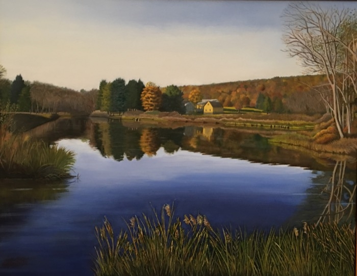 White Fenn's Pond oil