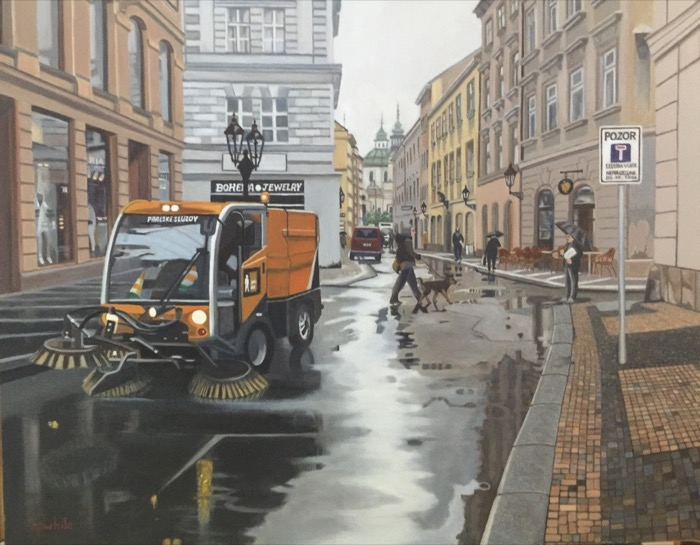 White Prague oil