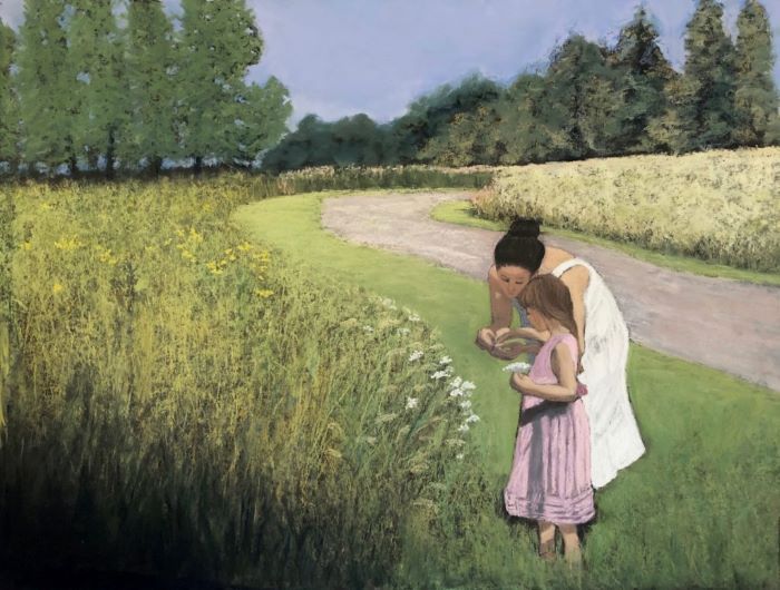 Holtermann_Marianne_The-Botany-Lesson_soft-pastel_18x24_500