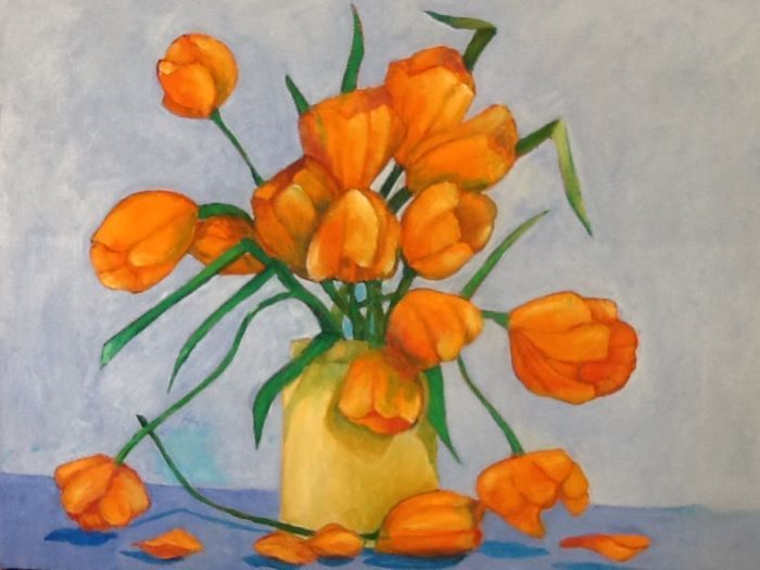 Miklojcik_Joseph_OrangeTulips_oil_40x30_800