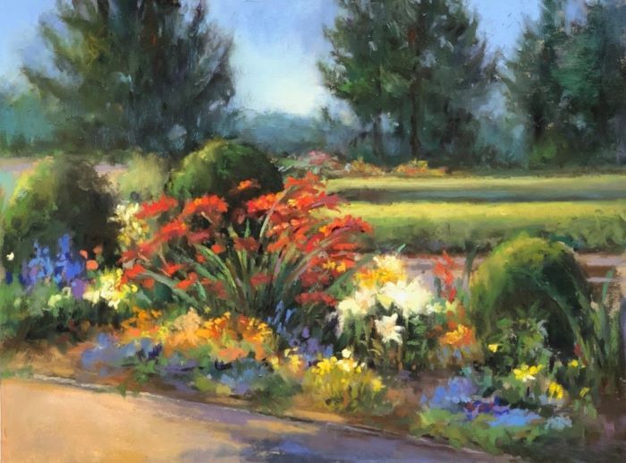 Schirmeier_Beverly_Harkness-Garden_pastel_9x12_525