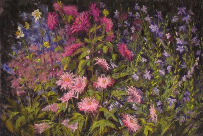 Seekamp_Patricia_Garden-Friends_pastel_15x19_425