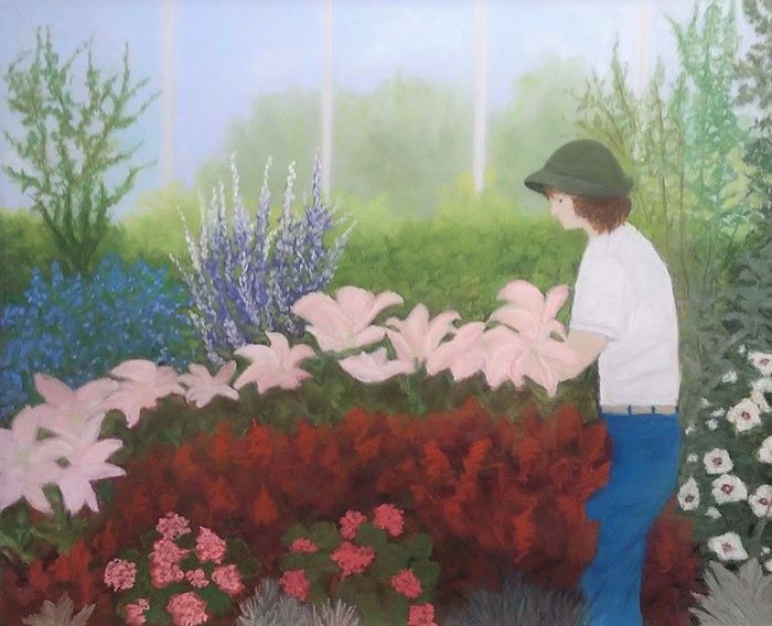 Trapp_Pat_Greenhouse-Gardener_pastel_16x20_750