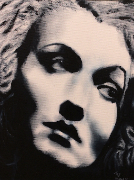 Ted Genard, "Connie", oil, $300