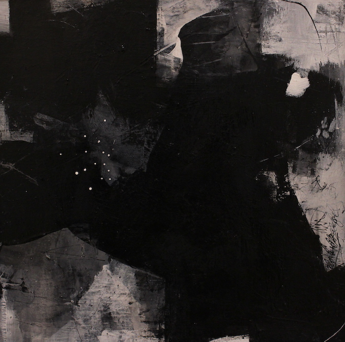 Crystal MacLean, "15 Little Dots", acrylic, $350