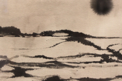 Maura M. Cochran, "Thimble Islands, Hot August Morning", ink, $600