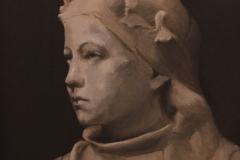 Linda Wilkinson, "Joan of Arc", oil, $300 SOLD