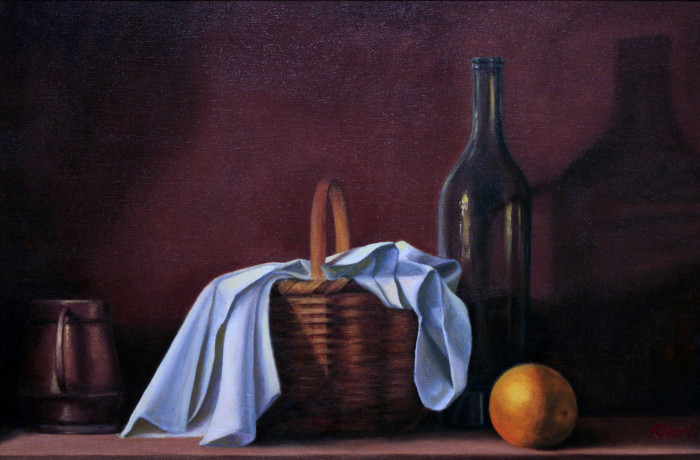 Karhl, Randie, "Picnic Bon Appetit", Oil, $1200
