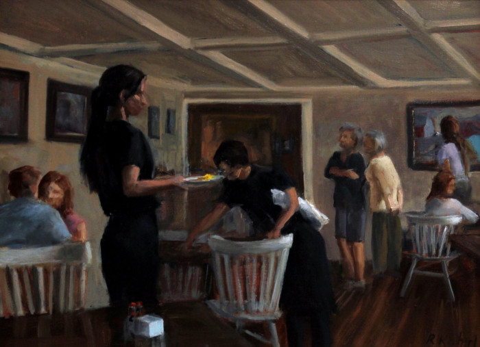 Kahrl, Randie, "Monhegan Scrambled Eggs", Oil, $795