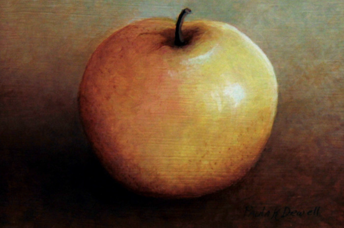 Dewell, Paula Karen, "Apple", Acrylic, $250