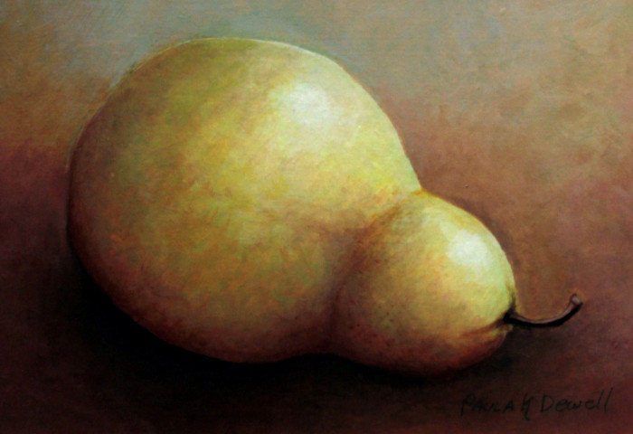 Dewell, Paula Karen, "Pear", Acrylic, $250