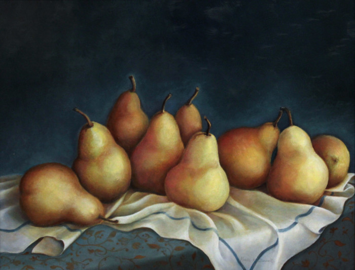 Dewell, Paula Karen, "Fall Harvest", Oil, $1500