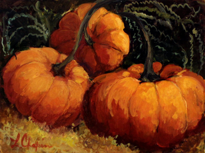 Skelskey-Chapin, Lorraine, "Pumpkin Spice", Oil, $195