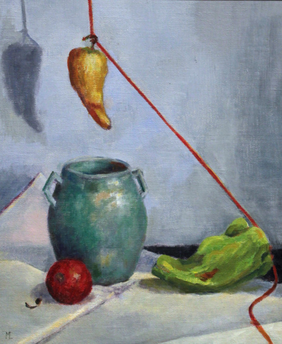 Cochran, Maura M., "Dangaling Proposition", Oil, $550