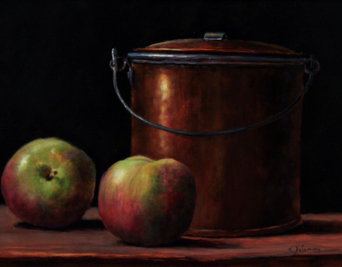 DeSomma, Mally, "Apple Season", Oil, $495