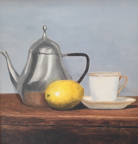 Watson, Jean, "Tea With Lemon", Oil, $195