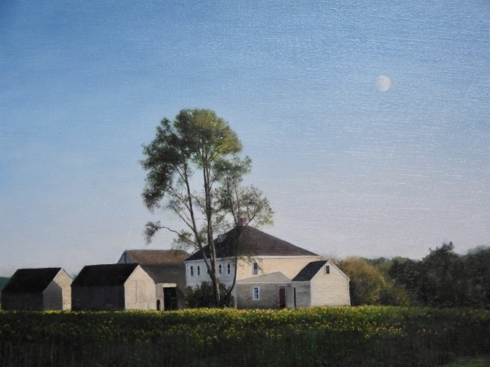 John Canale, "Buttonwood farm", oil, 16x20, $1,200
