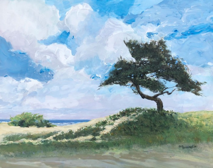 Pat Kelbaugh, "Summer Day", acrylic, 16x20, $550