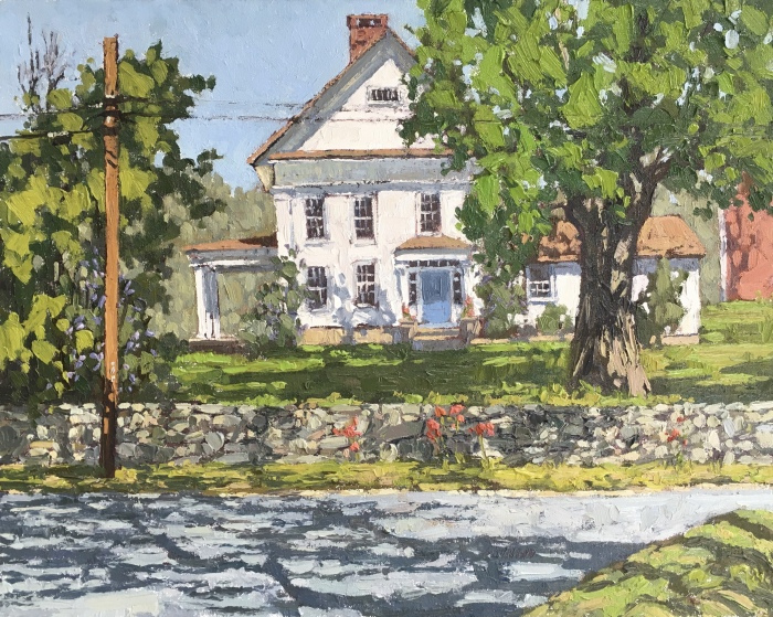 Jim Laurino, "Wheaton Homestead", oil, 16x20, $2,100