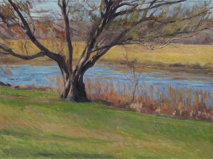 Jack Montmeat, "Along the Lieutenant", oil, 18x24, $3,200