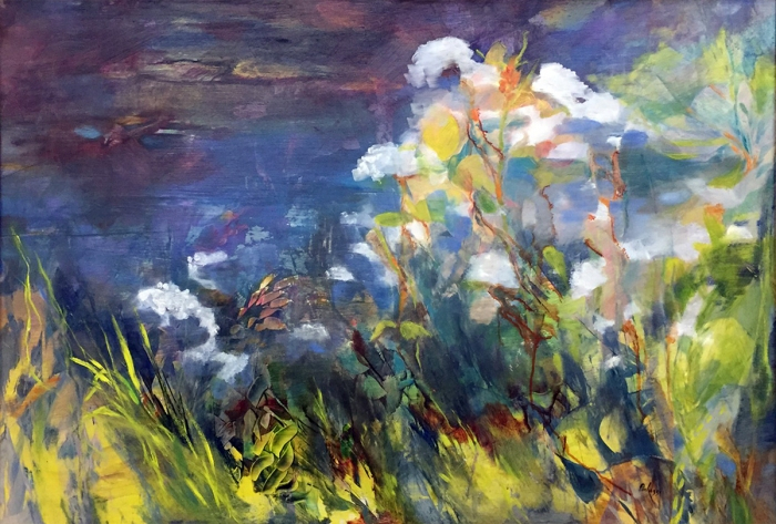 Linda Peduzzi, "Profusion", oil, 24x36, $2,550