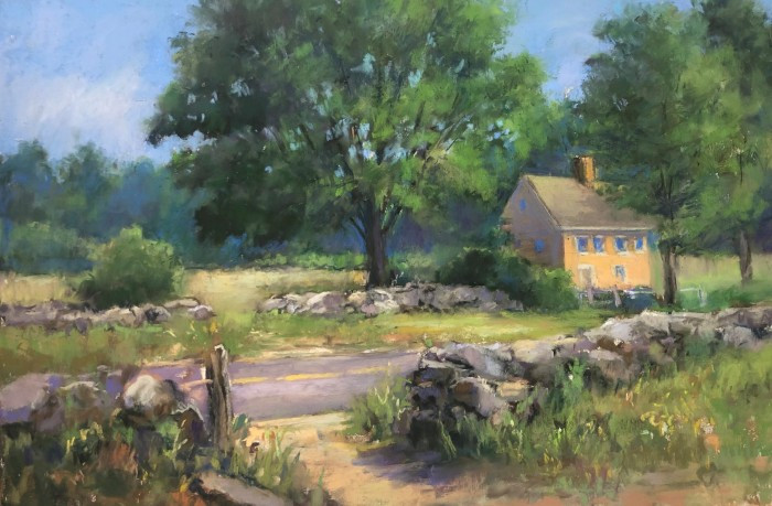 Beverly Schirmeier, "Grassy Hill Meadows", pastel, 12x16, $750